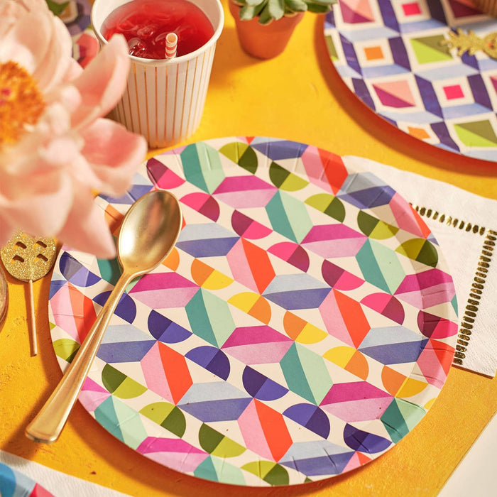 Color me Crazy Large Plates