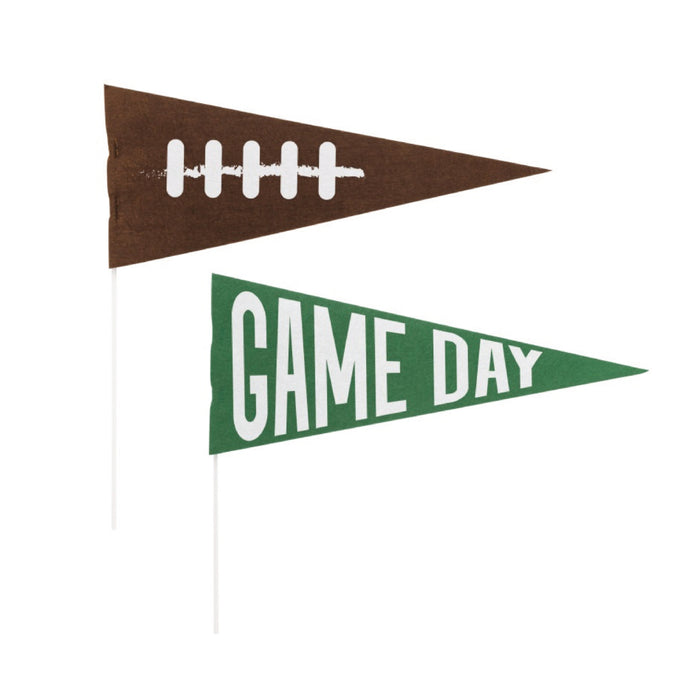 Big Game Football Felt Flags