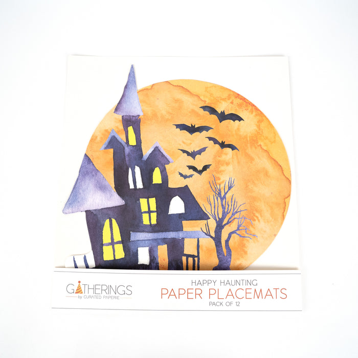 Happy Haunting Halloween Paper Placemats