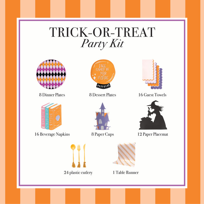 Trick-or-Treat Halloween Party Kit