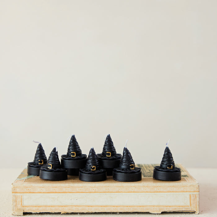 Unscented Witch's Hat Shaped Tealights
