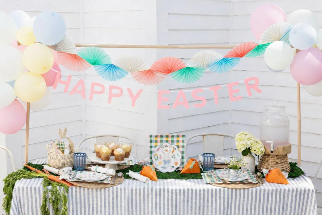 Pastel Tissue Fan Banner