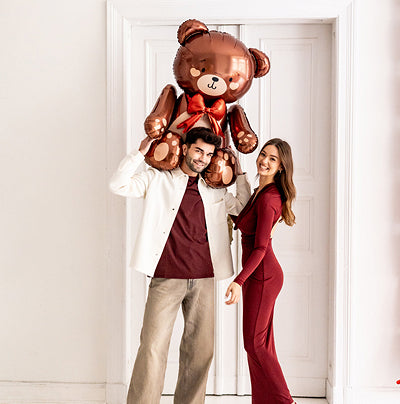 Foil Balloon Teddy Bear