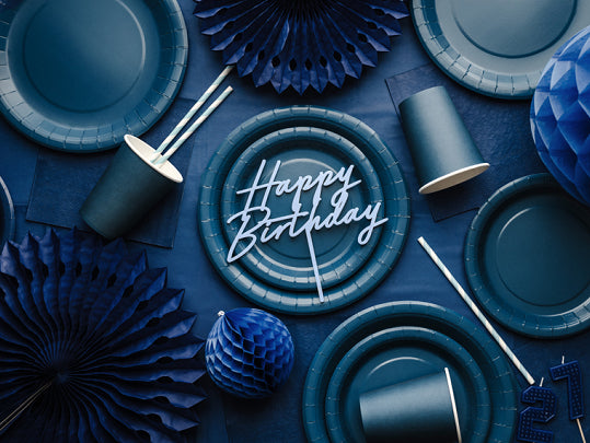 Dark Blue Tablecloth