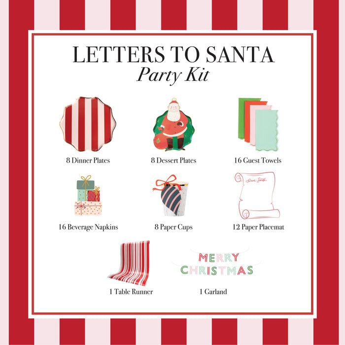 Letters To Santa Party Kit