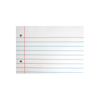 Loose Leaf Paper Placemat