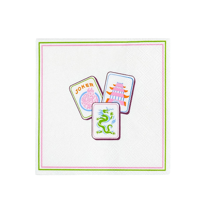 Mahjong Cocktail Napkins