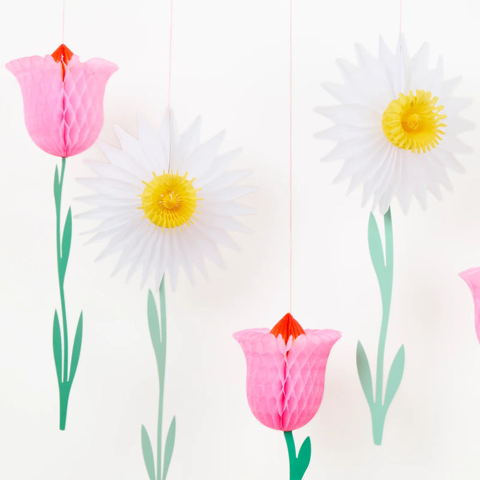 Honeycomb Flower Decorations