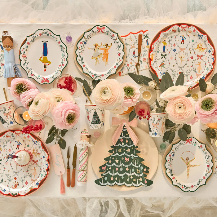 Meri Meri x New York City Ballet Tree Shaped Plates