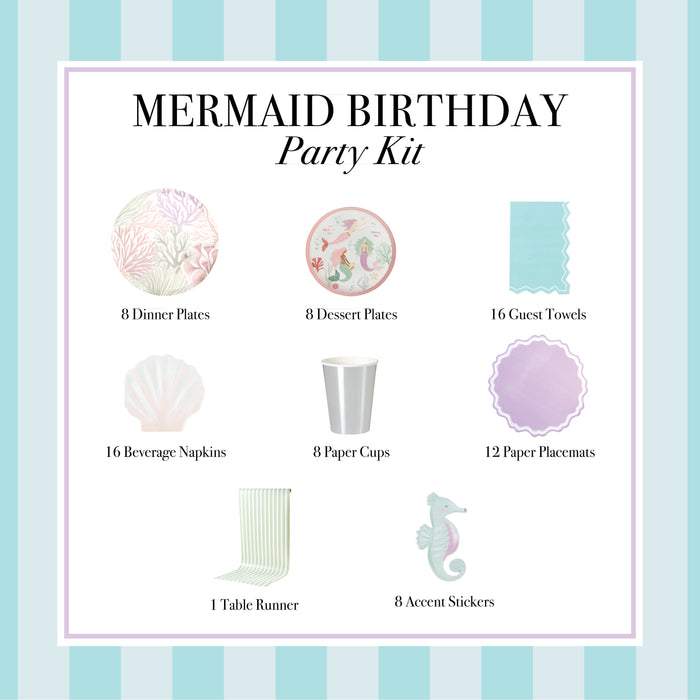Mermaid Birthday Party Kit
