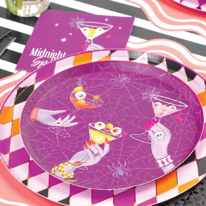 Coral Wavy Scallop Placemat