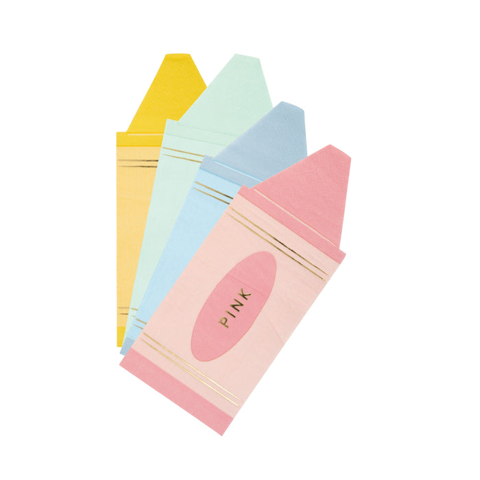 Crayons Napkin Set