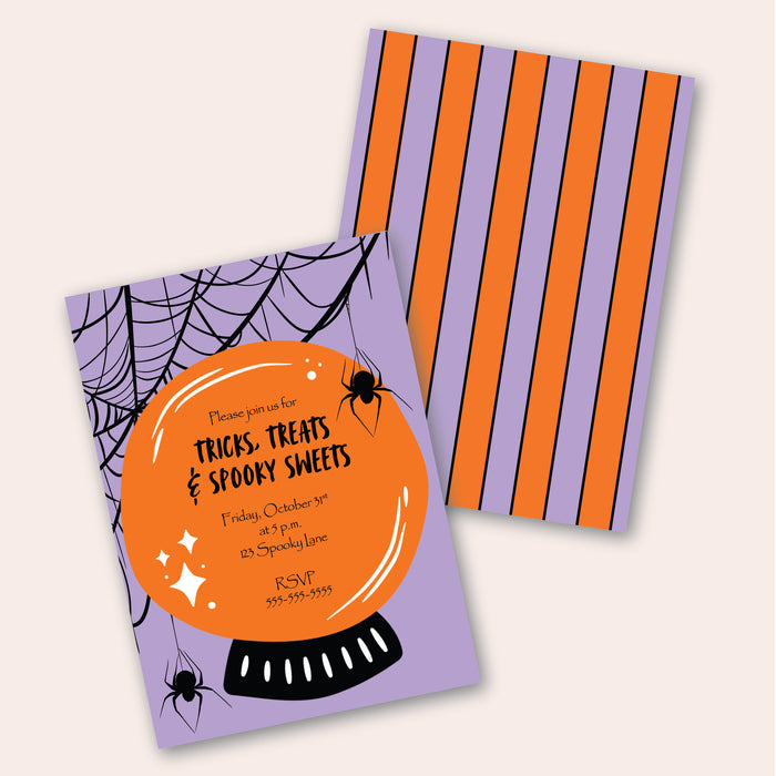 Mystical Halloween Digital Invitation