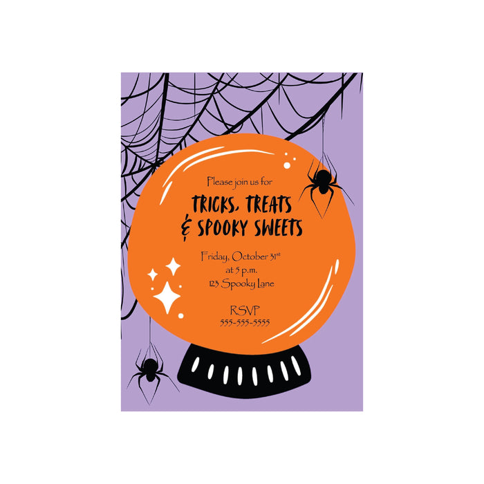 Mystical Halloween Digital Invitation