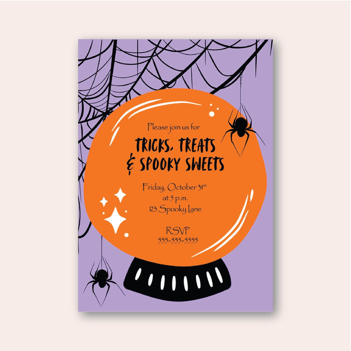 Mystical Halloween Digital Invitation