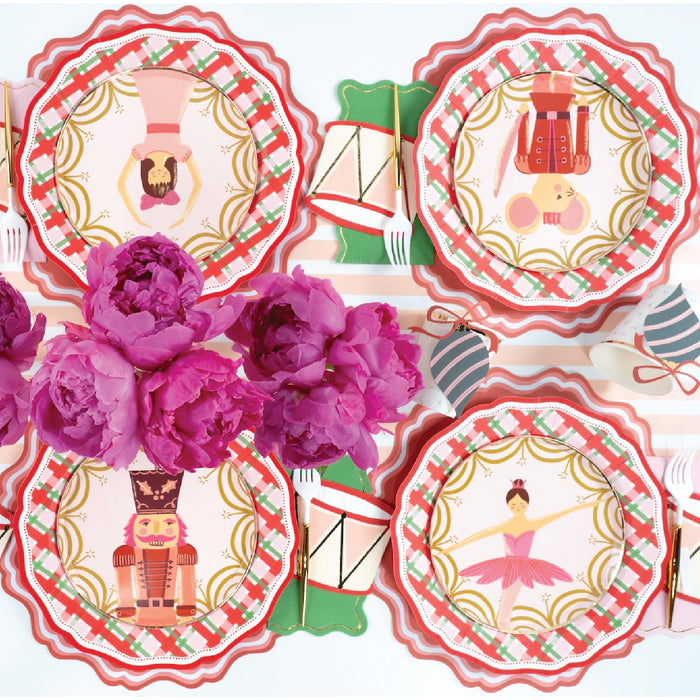 Nutcracker Dessert Plates