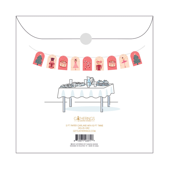 Nutcracker Icon Paper Garland