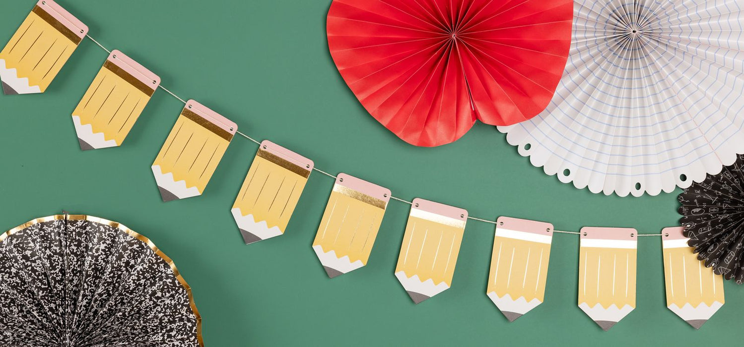 Chipboard Pencils Banner