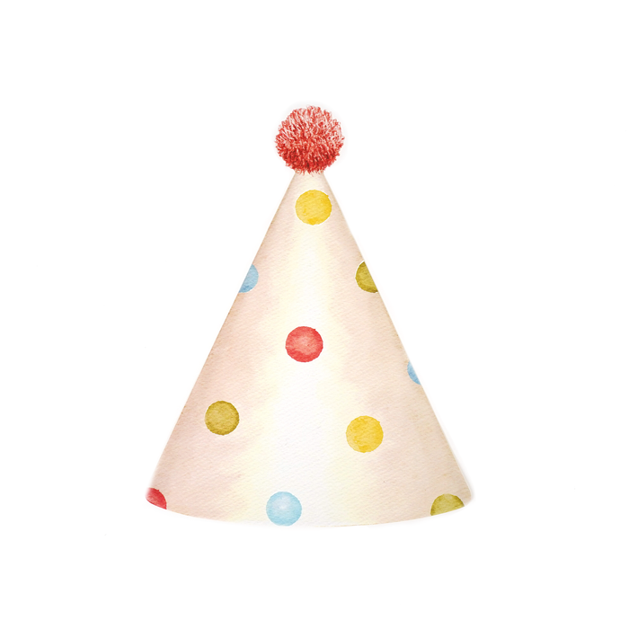 Happy Birthday Party Hat Paper Placemats