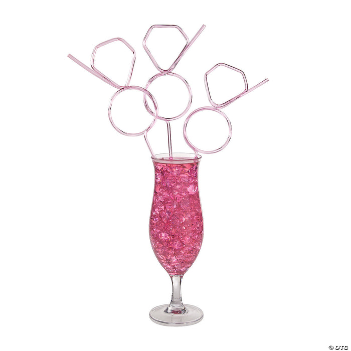 Pink Diamond Ring Silly Straws