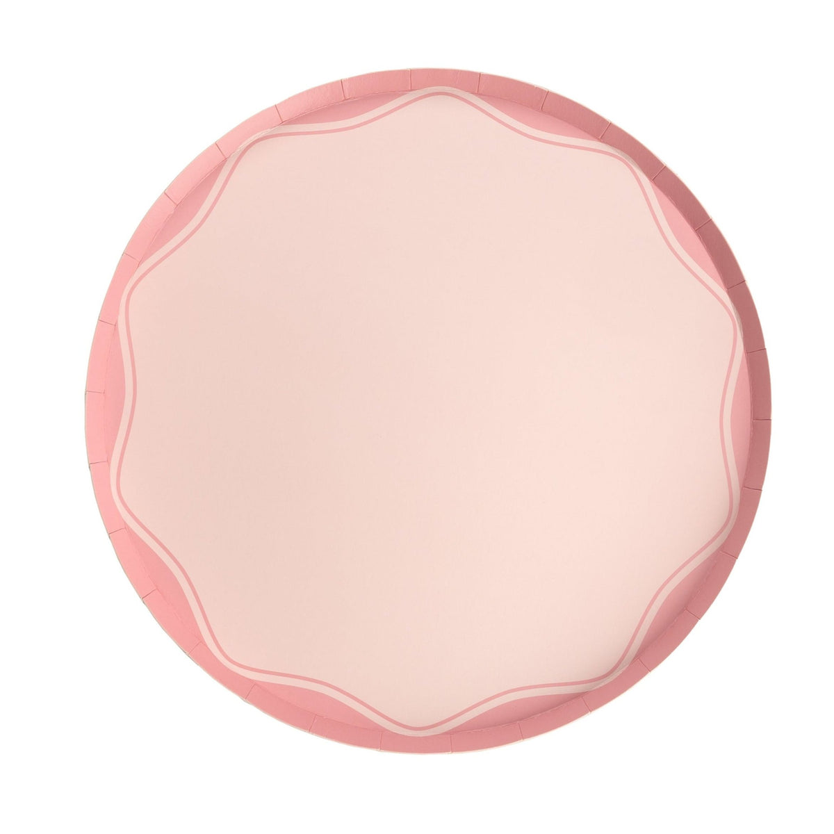 Pink Color Block Dinner Paper Plates– Gatherings by CP