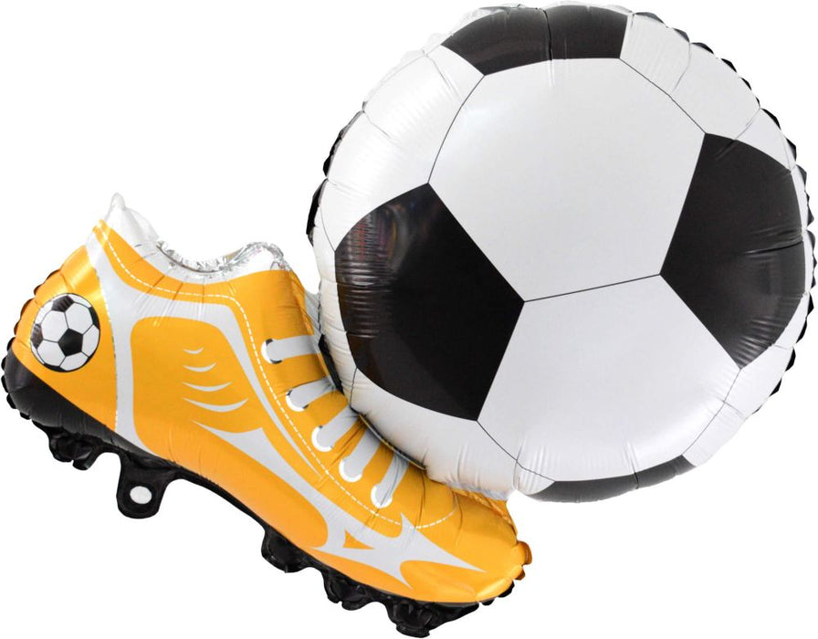 29" Cleats Kicking Soccer Ball Balloon (Colors Sold Separately)