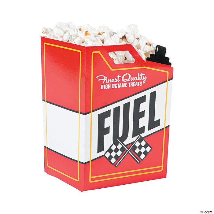 Race Car Fuel Can Popcorn Box