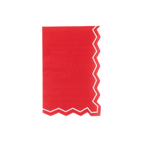 Red Celebration Chic Guest Towels
