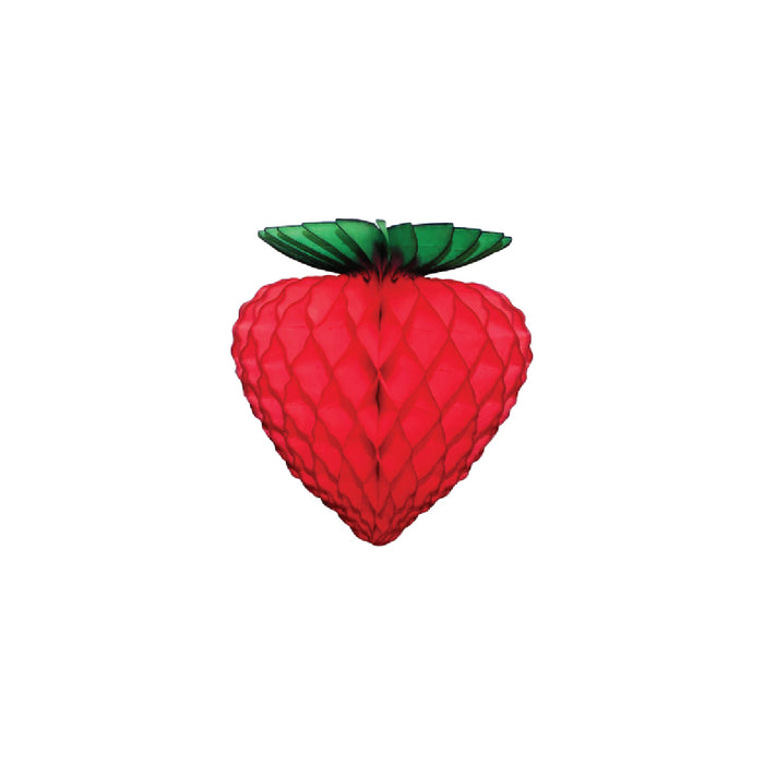 Red Strawberry Honeycomb Tissue Paper