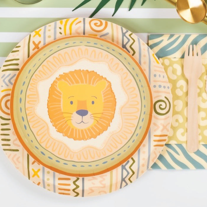 Safari Dessert Plates