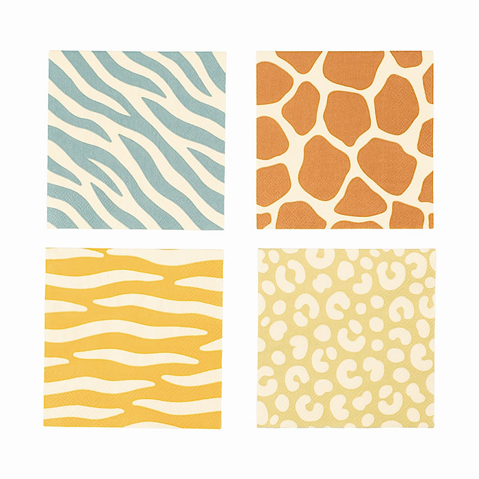 Safari Beverage Napkins