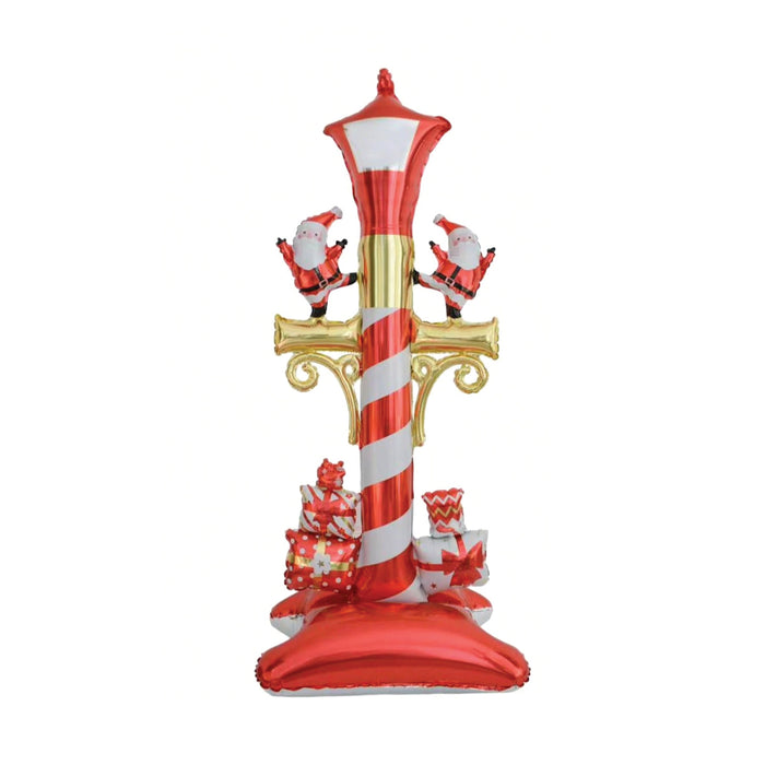 59" Christmas Lamp Post Standing Balloon