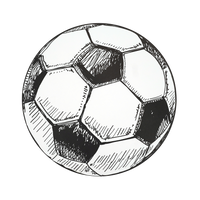 Sports Fan Soccer Ball Paper Placemats