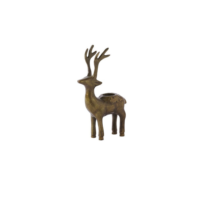 Winter Deer Candleholder