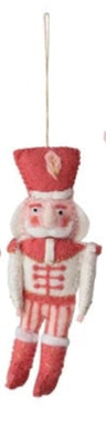 Handmade Wool Felt Nutcracker Ornament