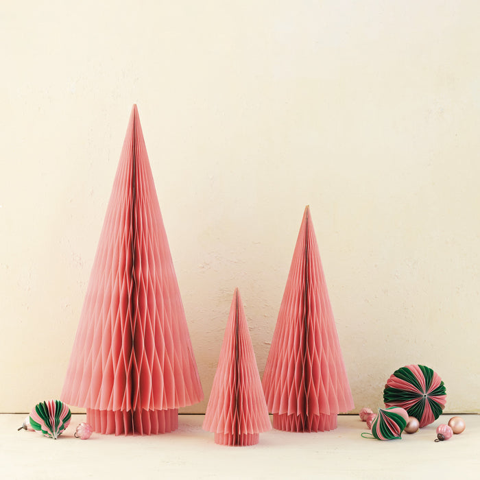 Handmade Recycled Paper Folding Honeycomb Tree