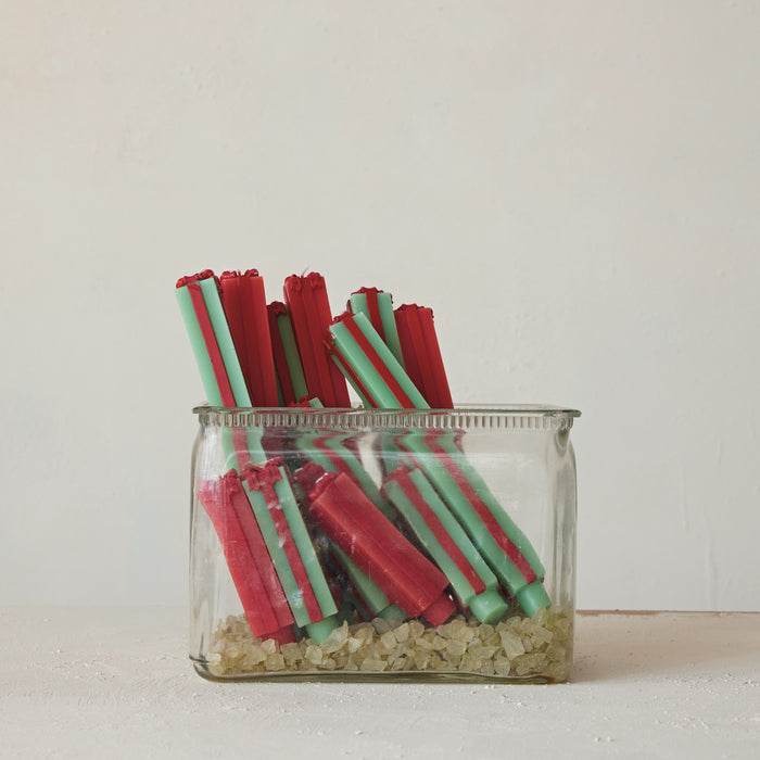 Unscented Gift Shaped Taper Candles