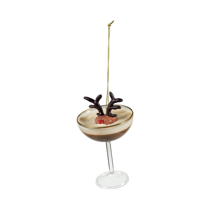 Glass Espresso Martini Ornament