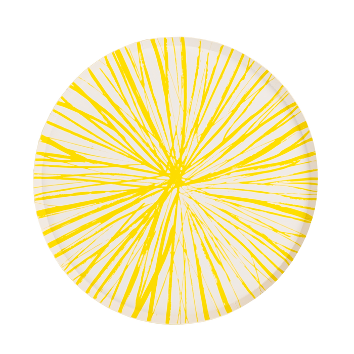 Yellow Radiance Dinner Plates
