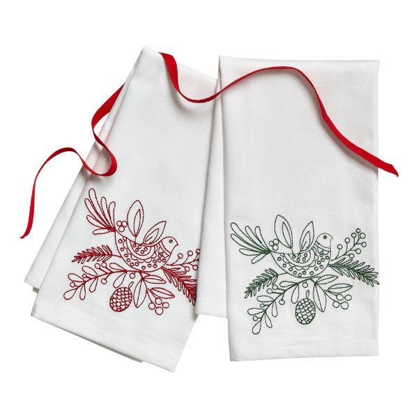Partridge Guest Towel Set