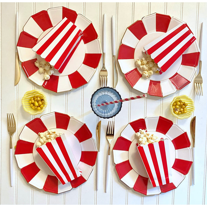 Red Candy Dinner Plates