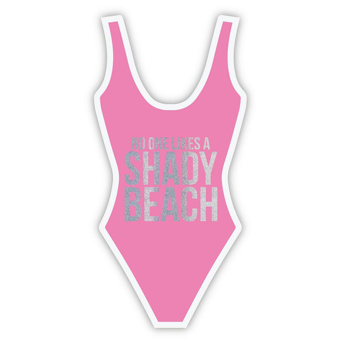 Shady Beach Swimsuit Beverage Napkins