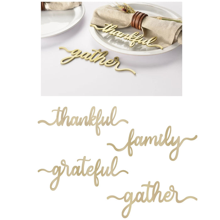 Thanksgiving Decorative Wood Sayings
