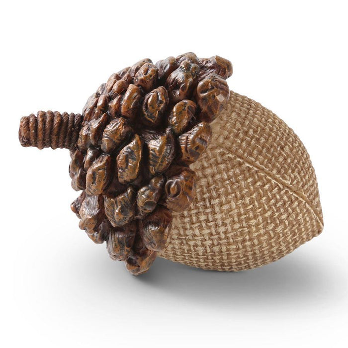 2.5" Brown Resin Acorn with Pinecone Top