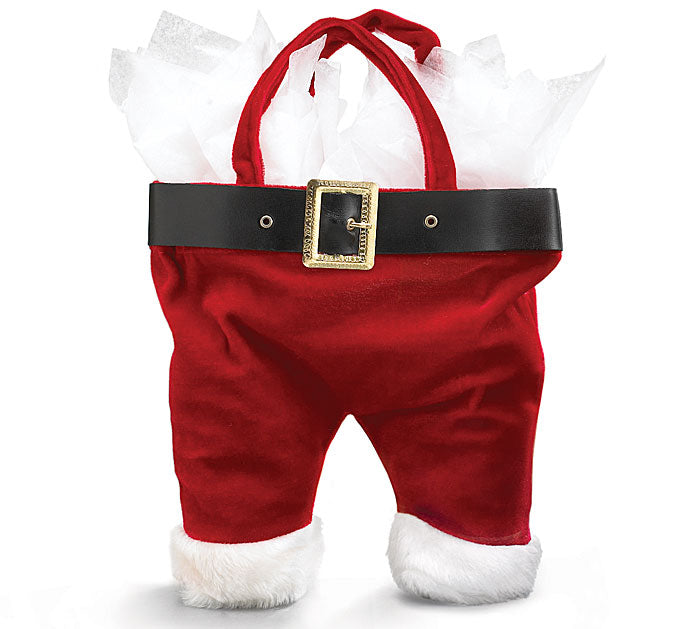 Santa Pants Gift Bag