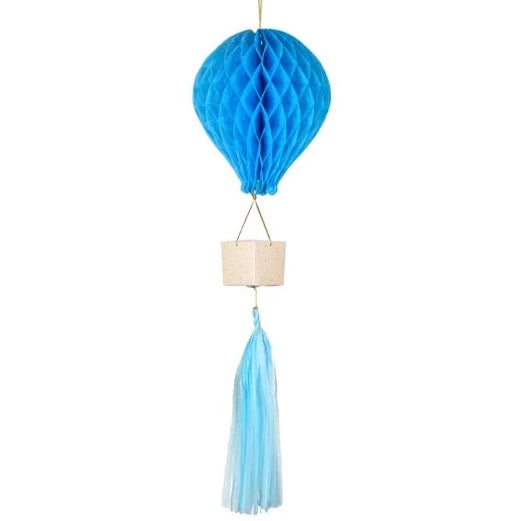 Blue Honeycomb Air Balloon