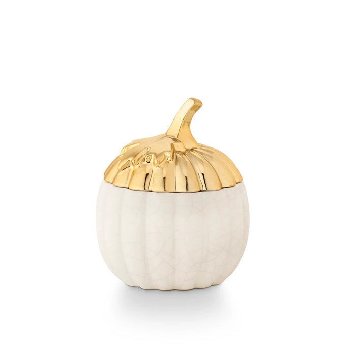 Tried & True Maple Marshmallow Maple Leaf Ceramic Pumpkin Candle