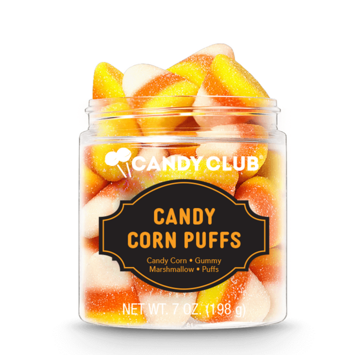 Candy Corn Puffs Halloween Candy