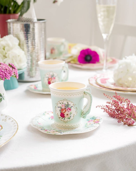 Truly Scrumptious Teacup and Saucer Set