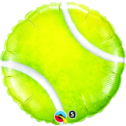 18" Tennis Ball Foil Balloon